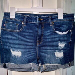 NEW! Vigoss Marley Midrise Denim Short Sz 10